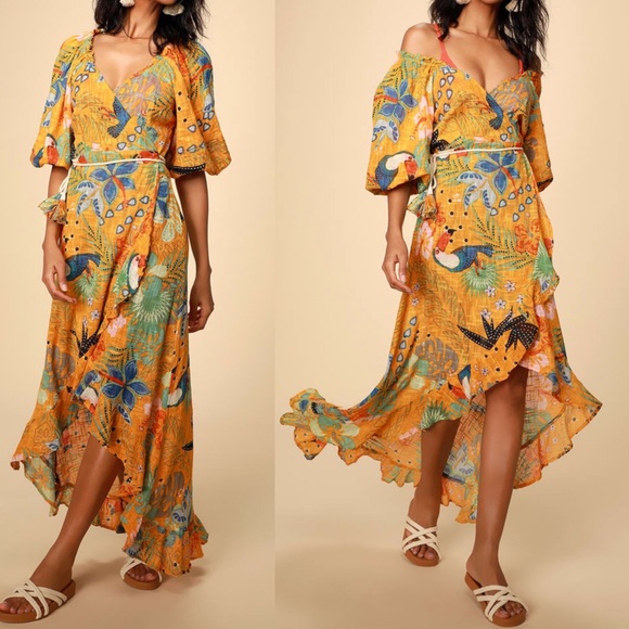 Lulus Other - 🆕 Sea the Shore Tropical Swim Cover Up